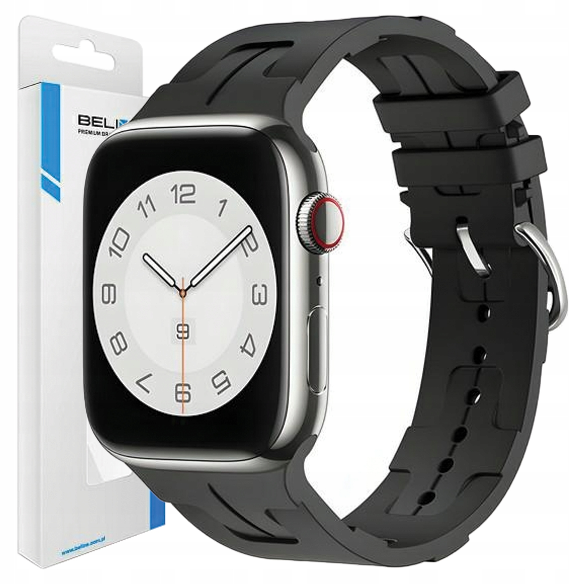 Beline Pasek Apple Watch 38 40 41MM Silikonowy Ultra Do Apple Watch Zestaw