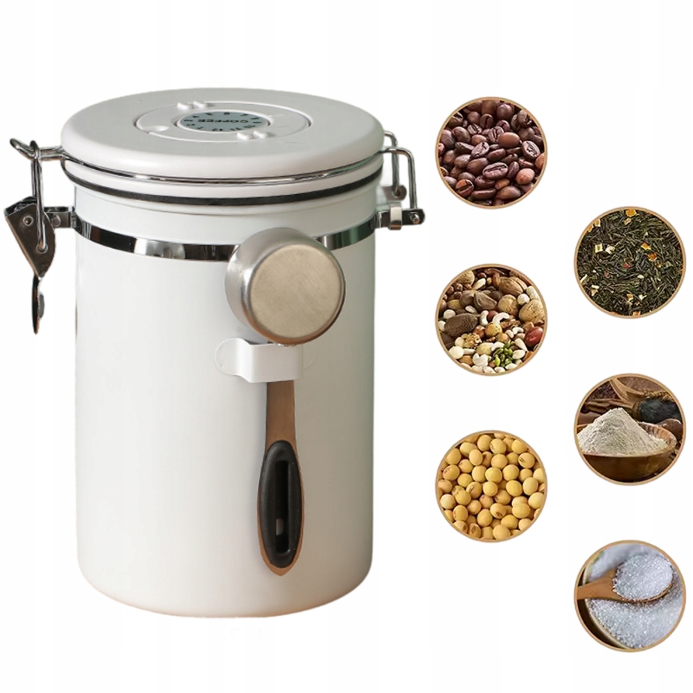 Levně Nádoba Na Kávu Lova Nest Hermetická Plechovka Čaj Potraviny Ocelová V2