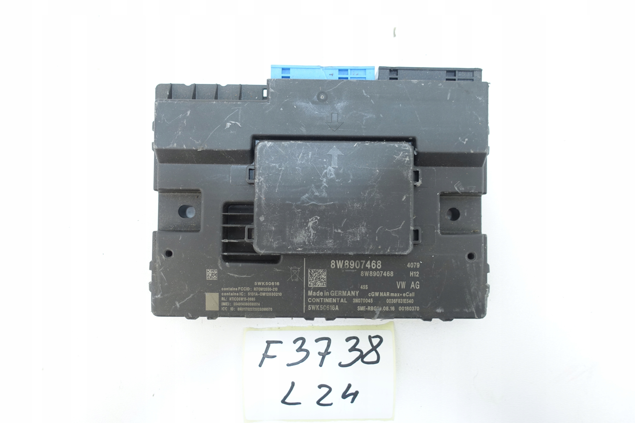 VW AUDI SKODA SEAT control unit module DIAGNOSTYCZNY GATEWAY 8W8907468