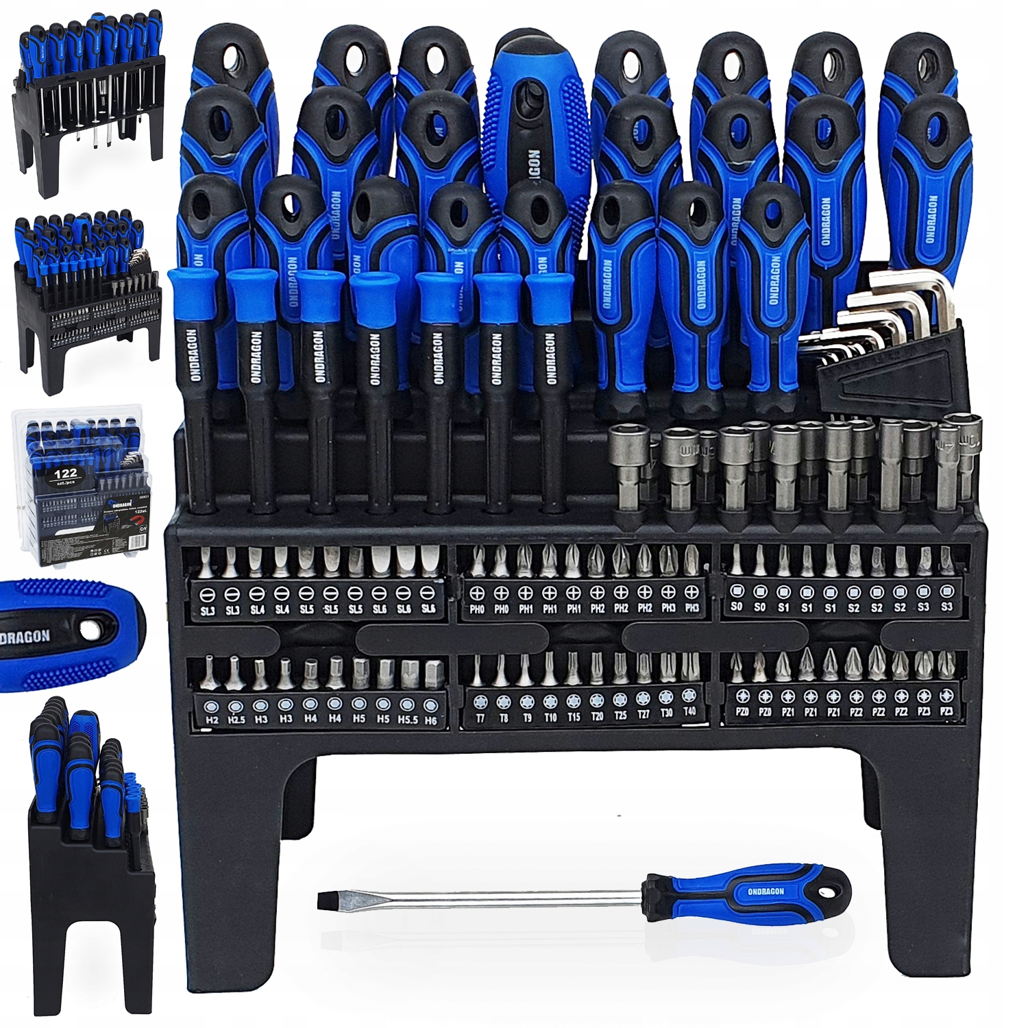 НАБОР ОТВЕРТОК 122EL С МАГНИТОМ