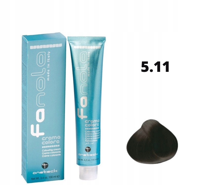 

Fanola Farba do włosów 100 ml 5.11