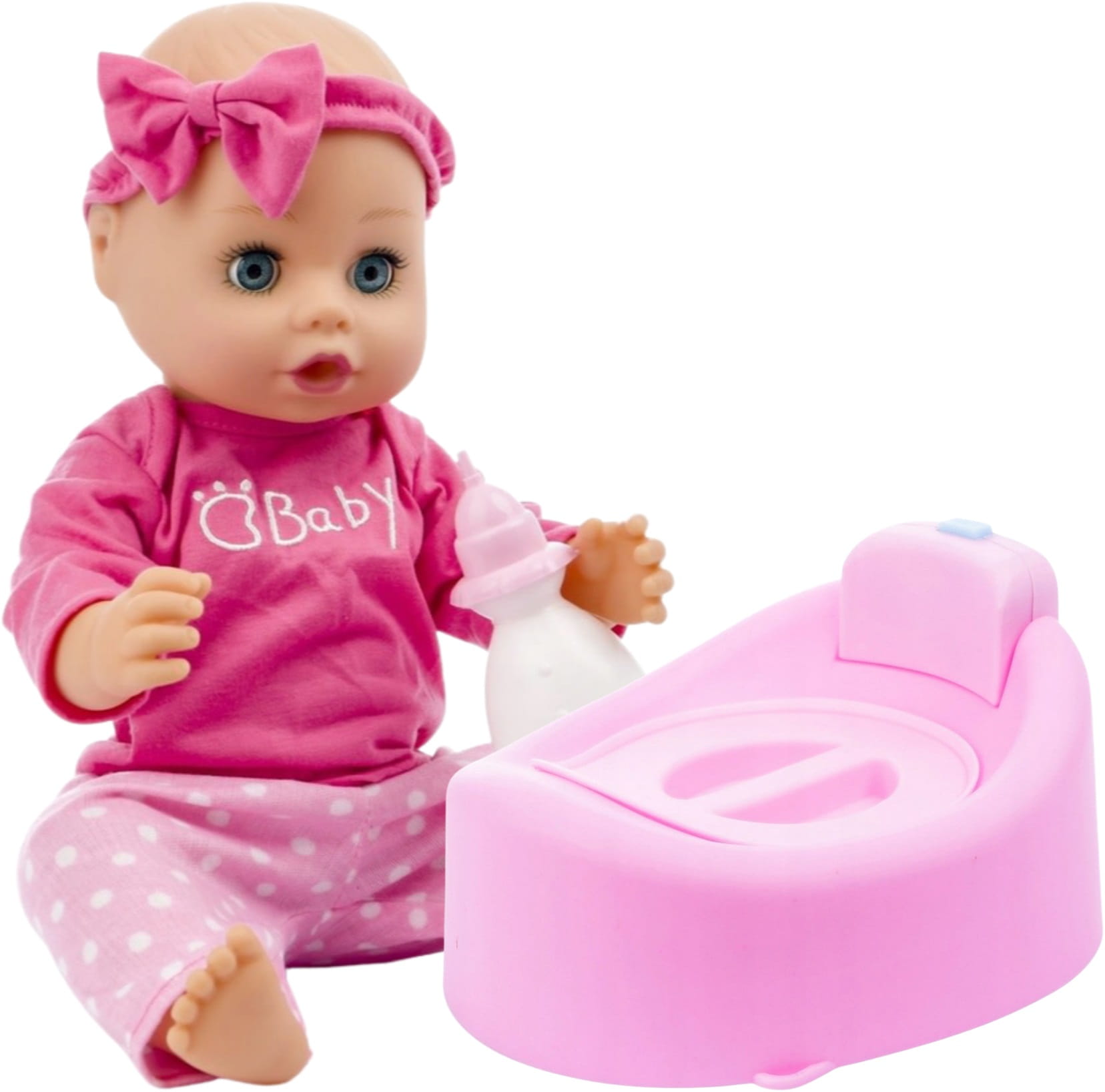 

Lalka Sikająca 43cm Bobas New Born Baby Bobasek Pl
