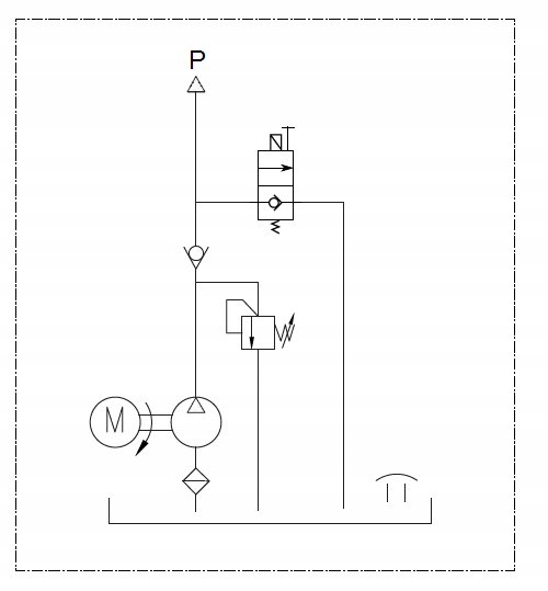 AGREGAT HYDRAULICZNY POMPA ZASILACZ 2 0 kW 24V 8L EAN 2000000414850