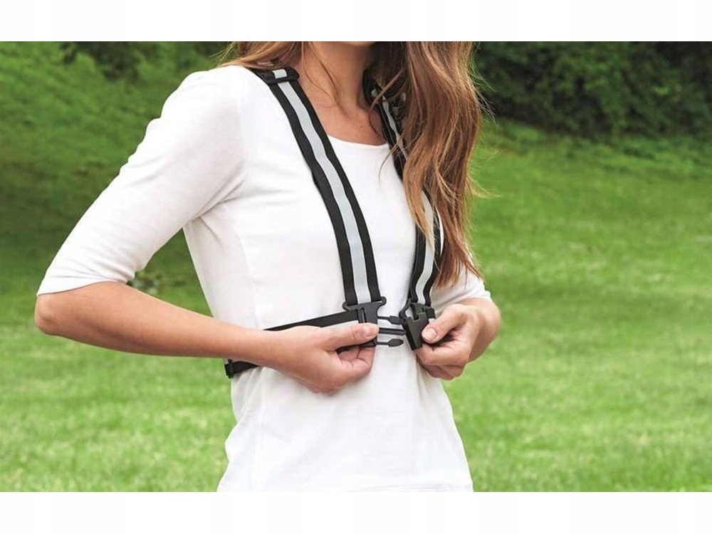 SZELKI ODBLASKOWE ROWER MOTOR KAMIZELKA ODBLASKOWA Model AG590B