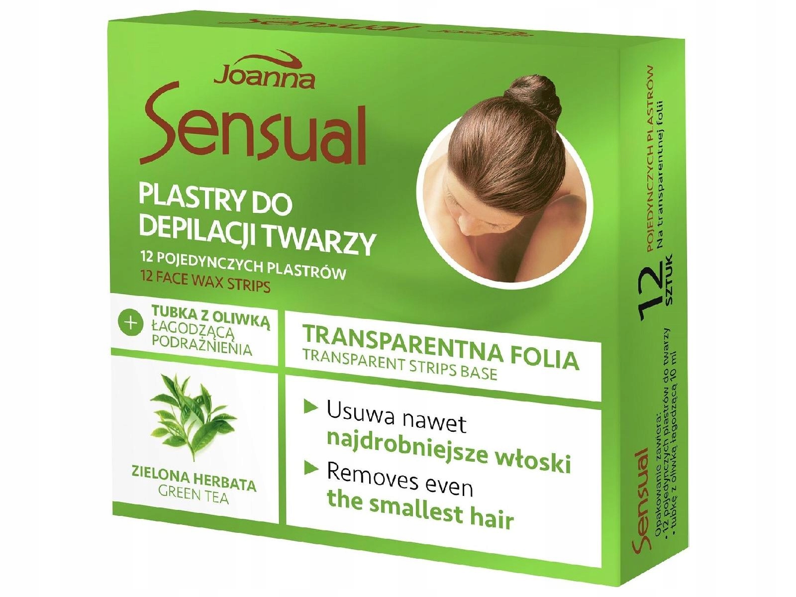 JOANNA Sensual Transparentne plastry do (12 1 op.