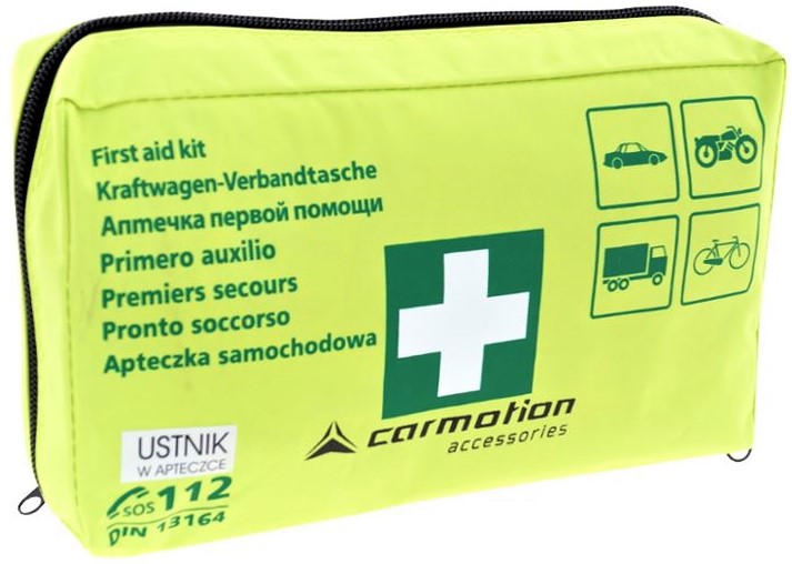 PODRÓŻNA APTECZKA PIERWSZEJ POMOCY+USTNIK DIN13164