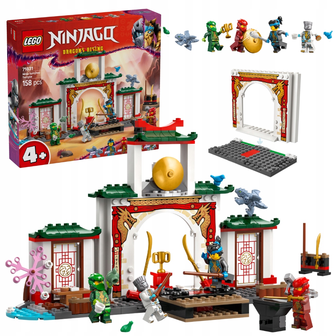 Lego Ninjago Chrám Spinjitzu Ninja 71831 Novinka