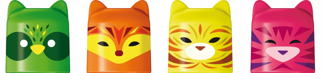 MINI Zakreślacze Markery Mazaki - FLUORESCENCYJNE Rodzaj mazaki