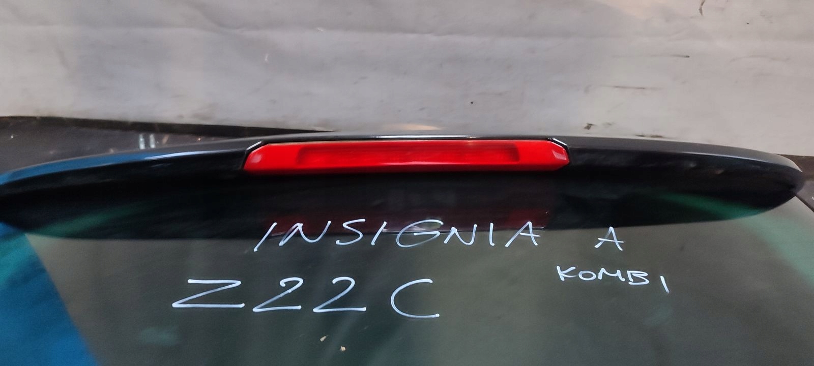 trunk door boot Opel Insignia A 2,0 CDTI Z22C