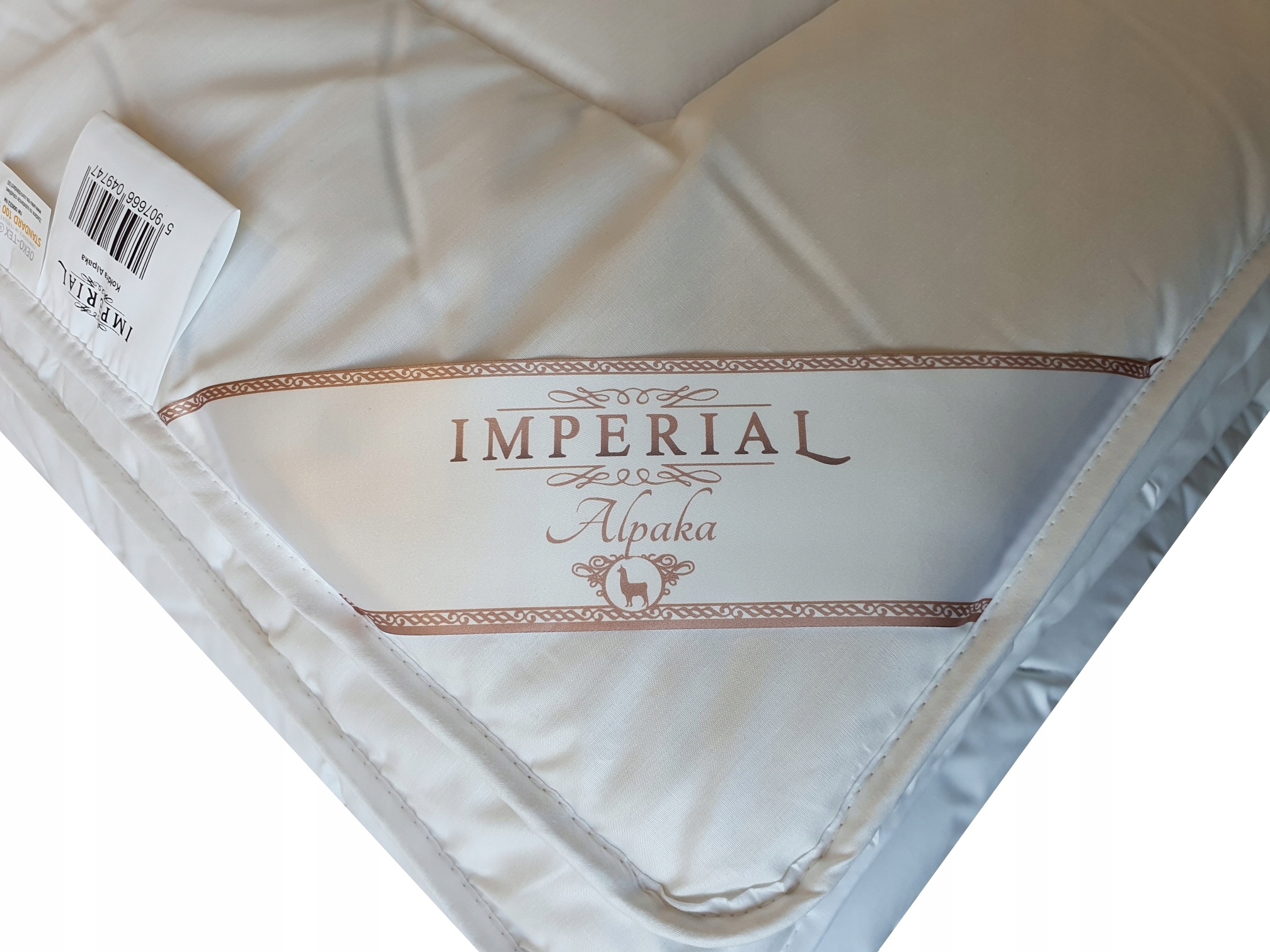 LUKSUSOWA KOŁDRA IMPERIAL LAMA / ALPAKA 220X200 Marka AMW