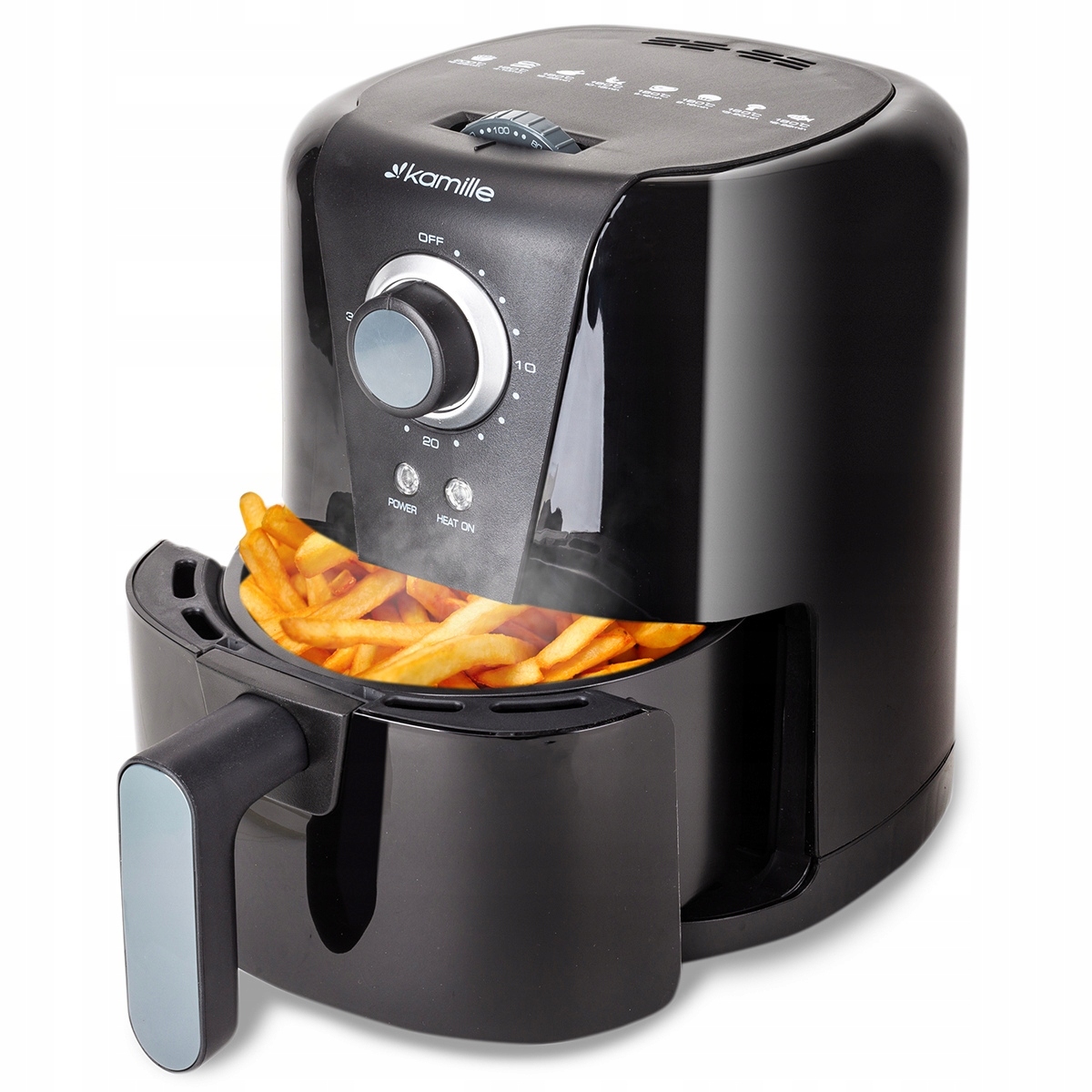 Frytkownica Frytownica Beztłuszczowa Kompaktowa 1,5 L Kamille