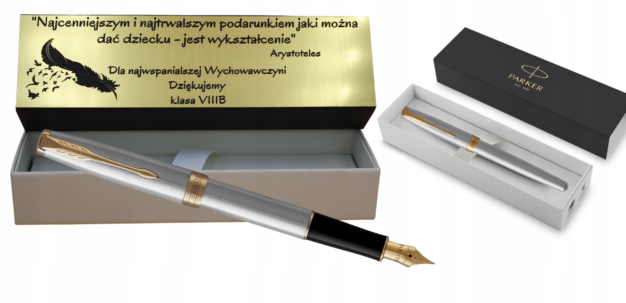 Pióro Parker Stalowy Grawer Jotter Gt