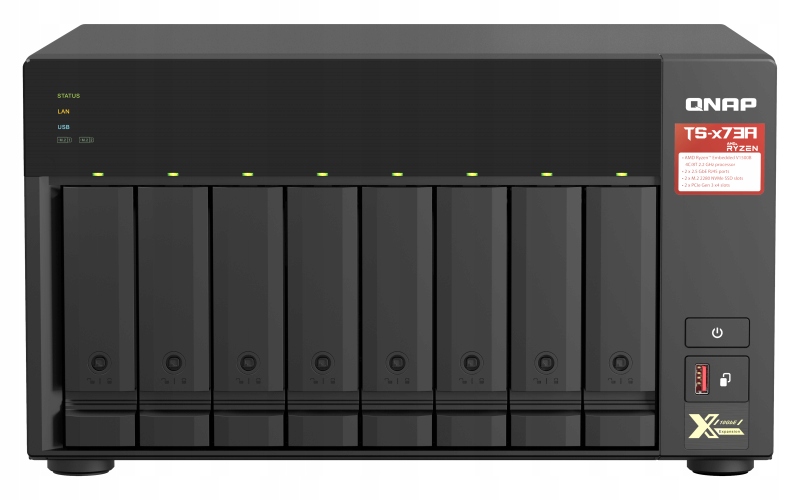Nas server pre ukladanie súborov Qnap TS-873A 8G
