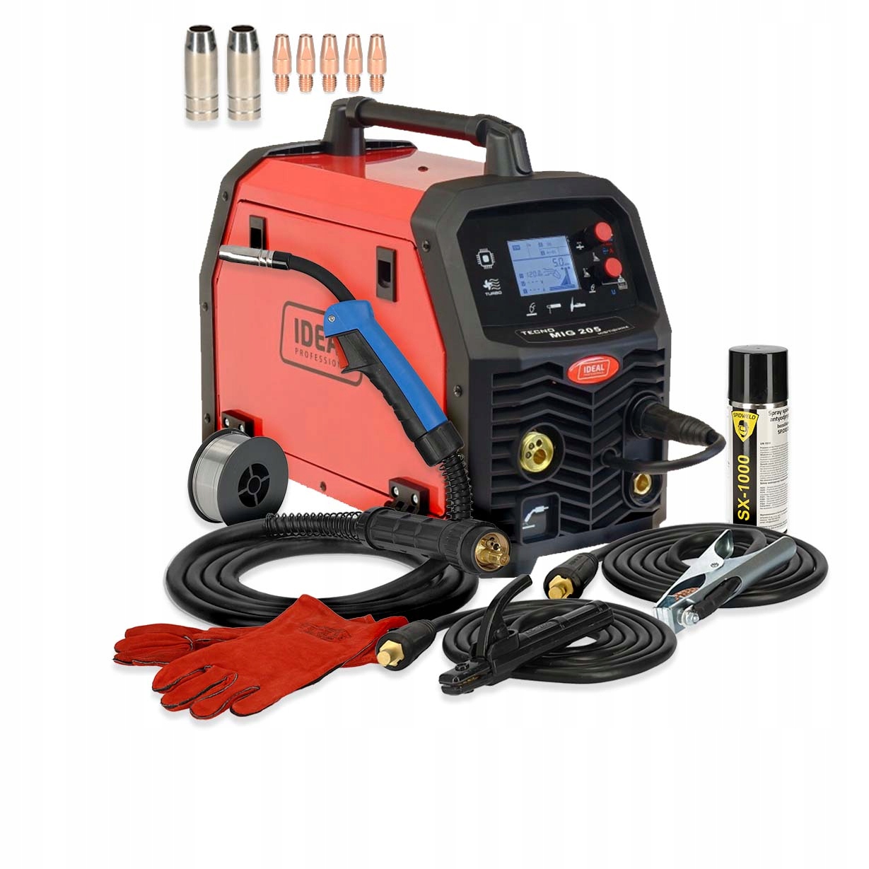 СВАРОЧНЫЙ АППАРАТ MIGOMAT MIG 200 НАБОР MMA TIG АЛЮМИНИЙ