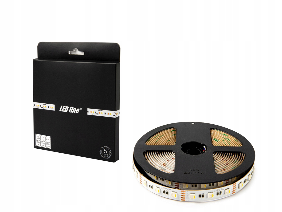Led pásek line 300 SMD5060 Rgbw 6500K studená bílá barva 5 m