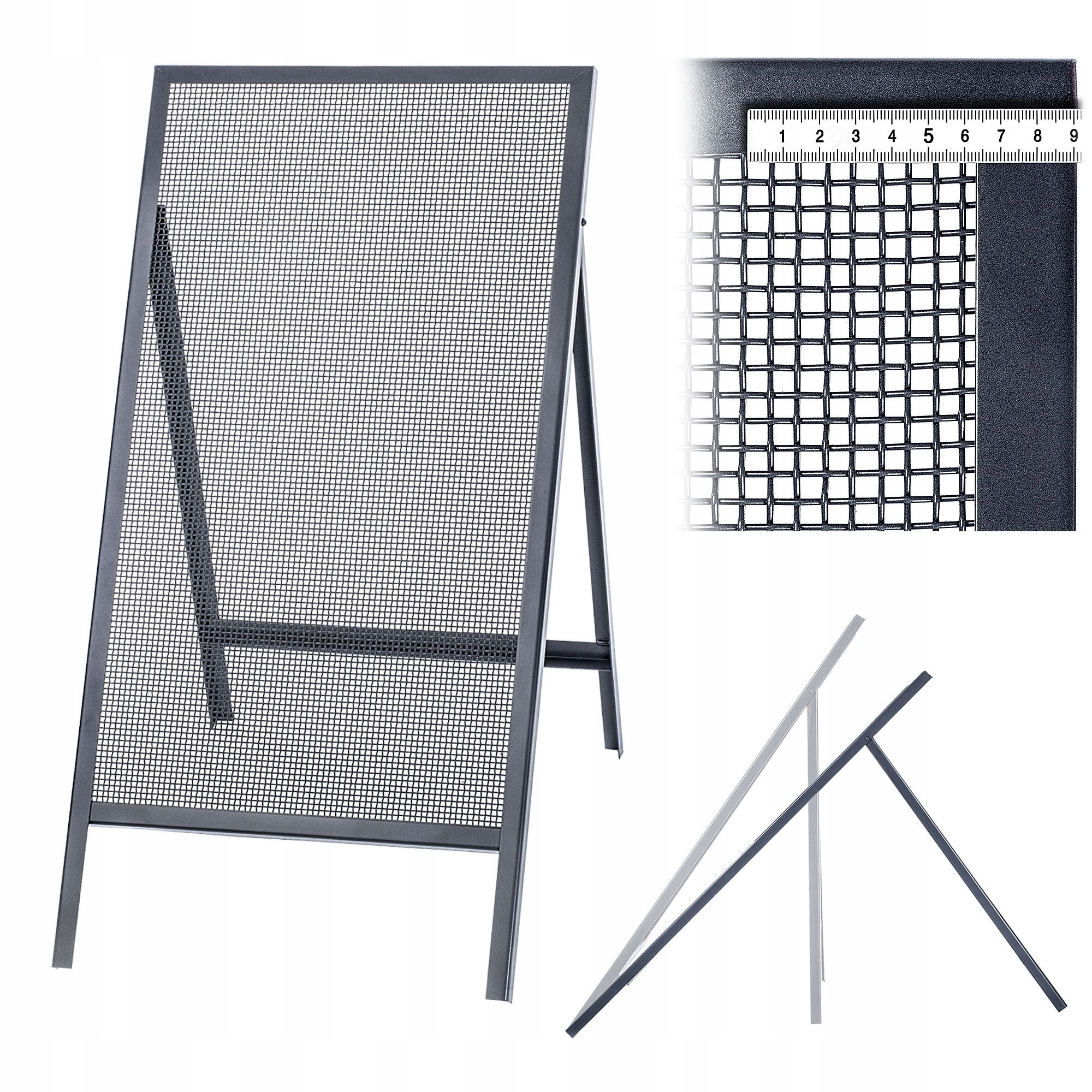 Stavebná Sieto Do Piesku Murárske Pôdy 120x60cm Štrk Očko 6mm