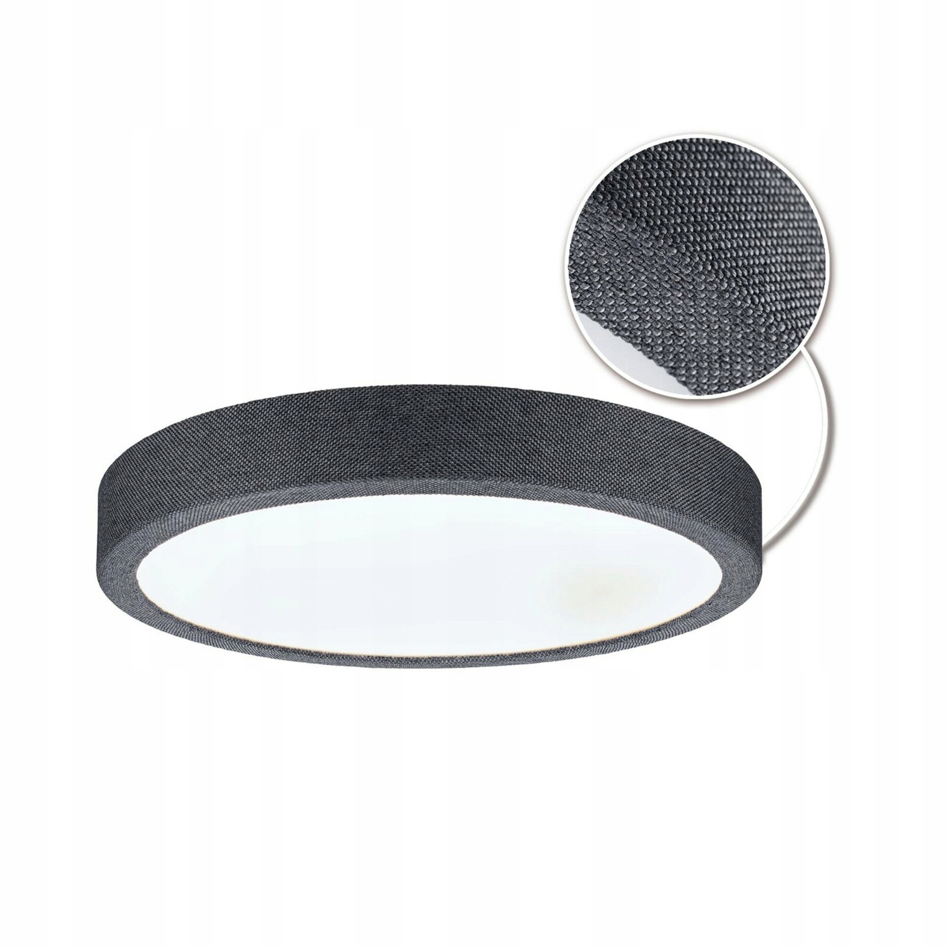 Paulmann Led Panel Cosara IP44 300mm 15W 4000K tmavošedá kruhový