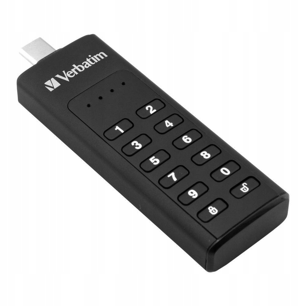 Pendrive Verbatim Keypad Secure 32GB Usb-c 3.0 z klawiaturą