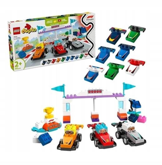 Lego(r) Duplo 10445 Bolidy A Řidiči F1