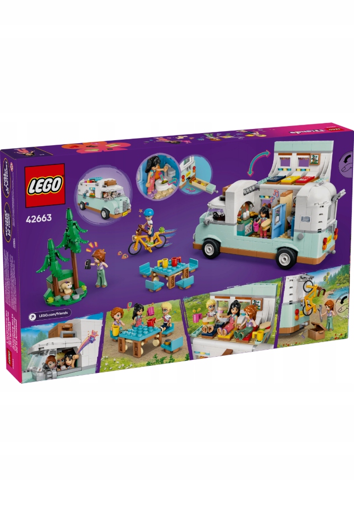 Lego Friends Dobrodružství v karavanu přátel 42663