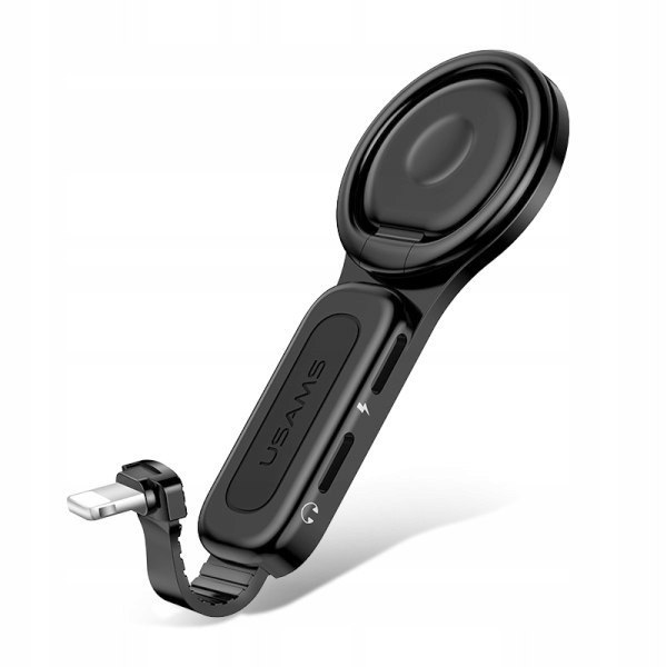 

Usams Adapter AU06 2w1 2 x lightning + ring holder