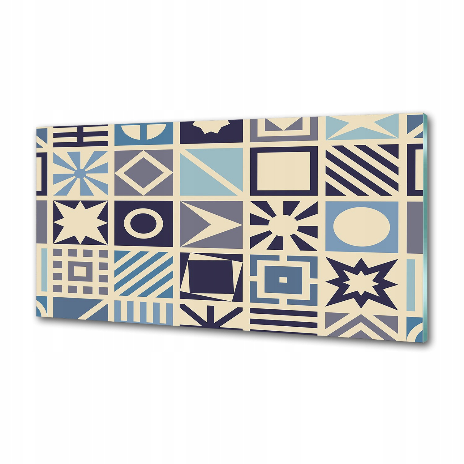 Panel do kuchyne Geometrické pozadie 120 x 60 cm Lepidlo