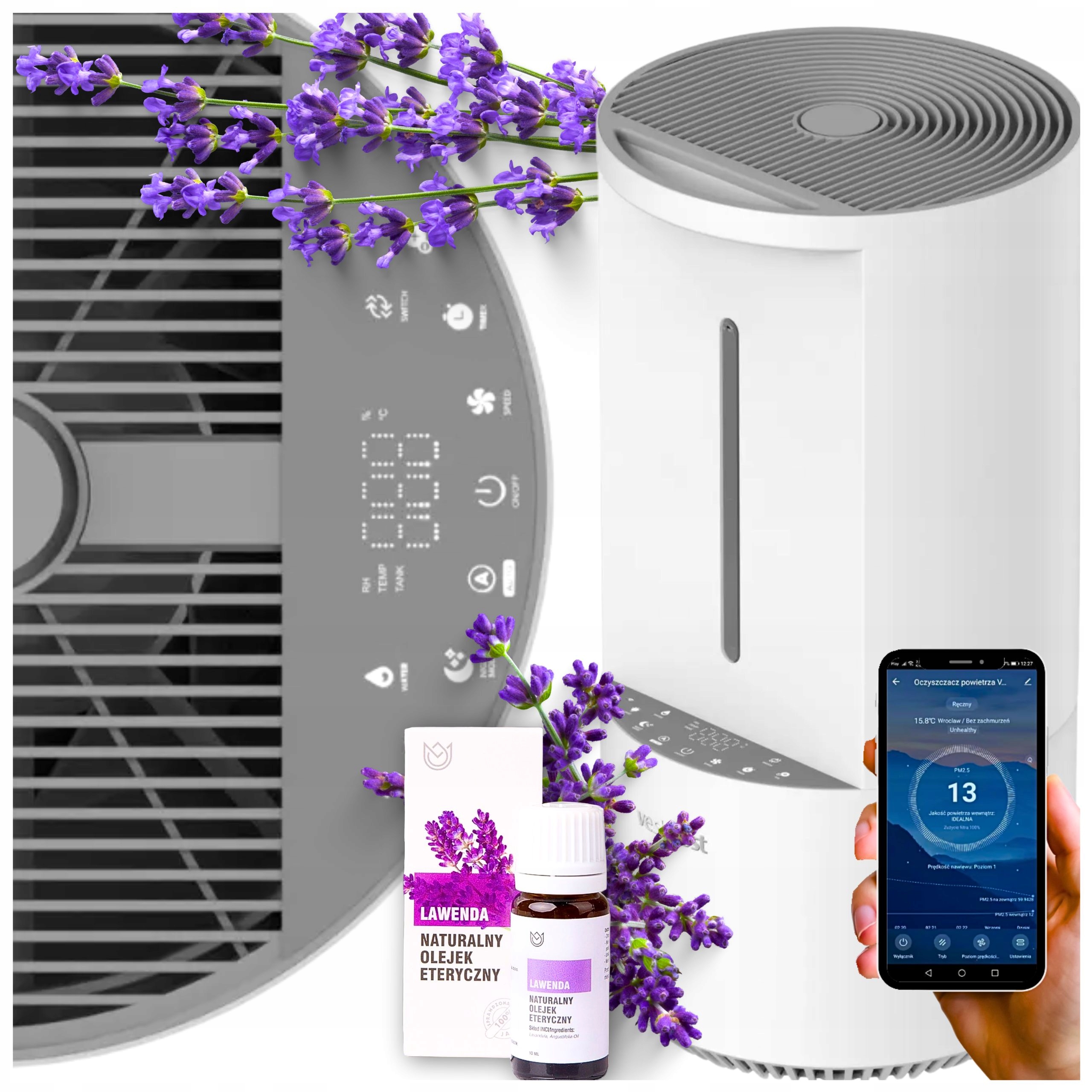 Zvlhčovač vzduchu Vestfrost VPH2I40WH Aromaterapie 2v1 Olej Bonus