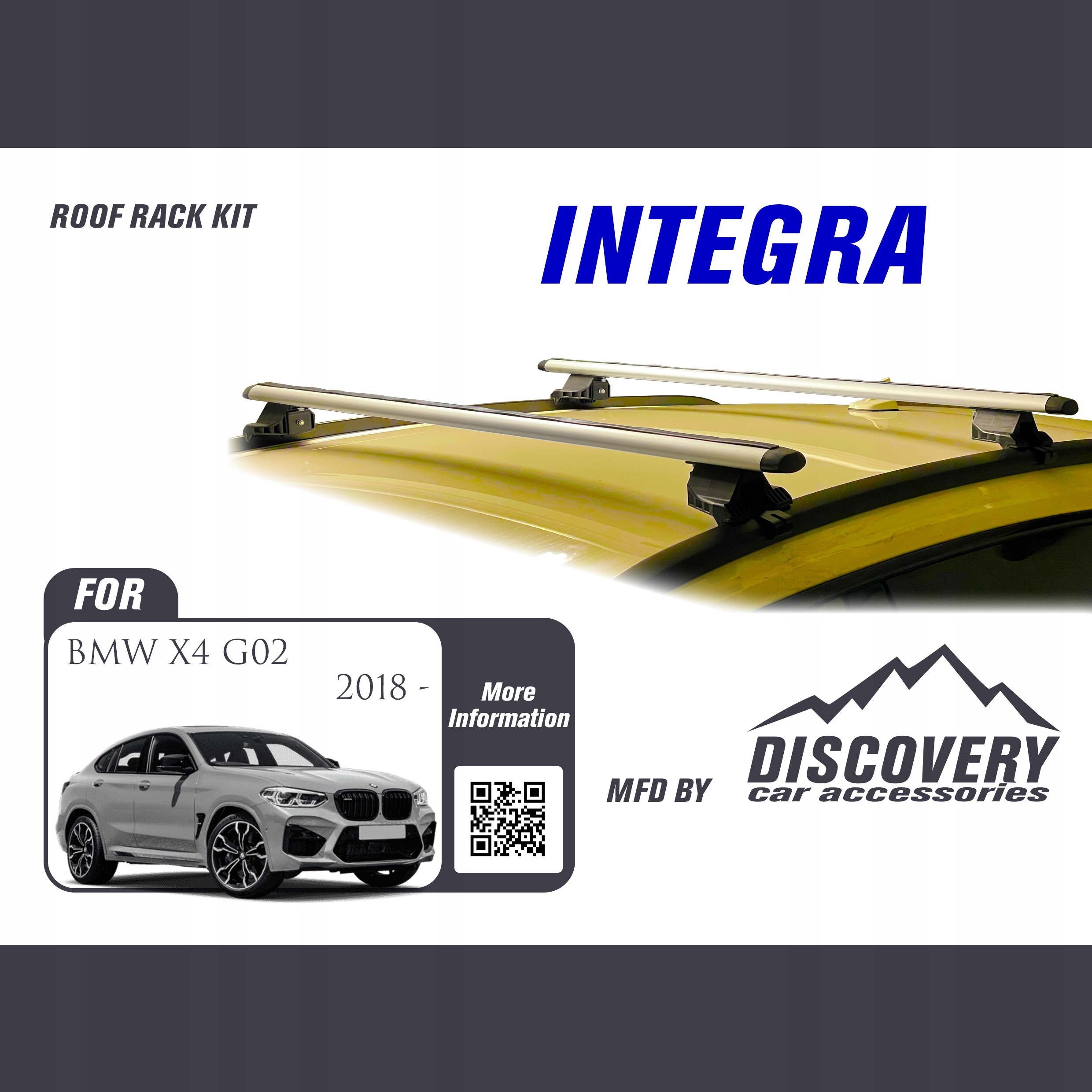 Strešný nosič Intm pre Bmw X4 G02 2018