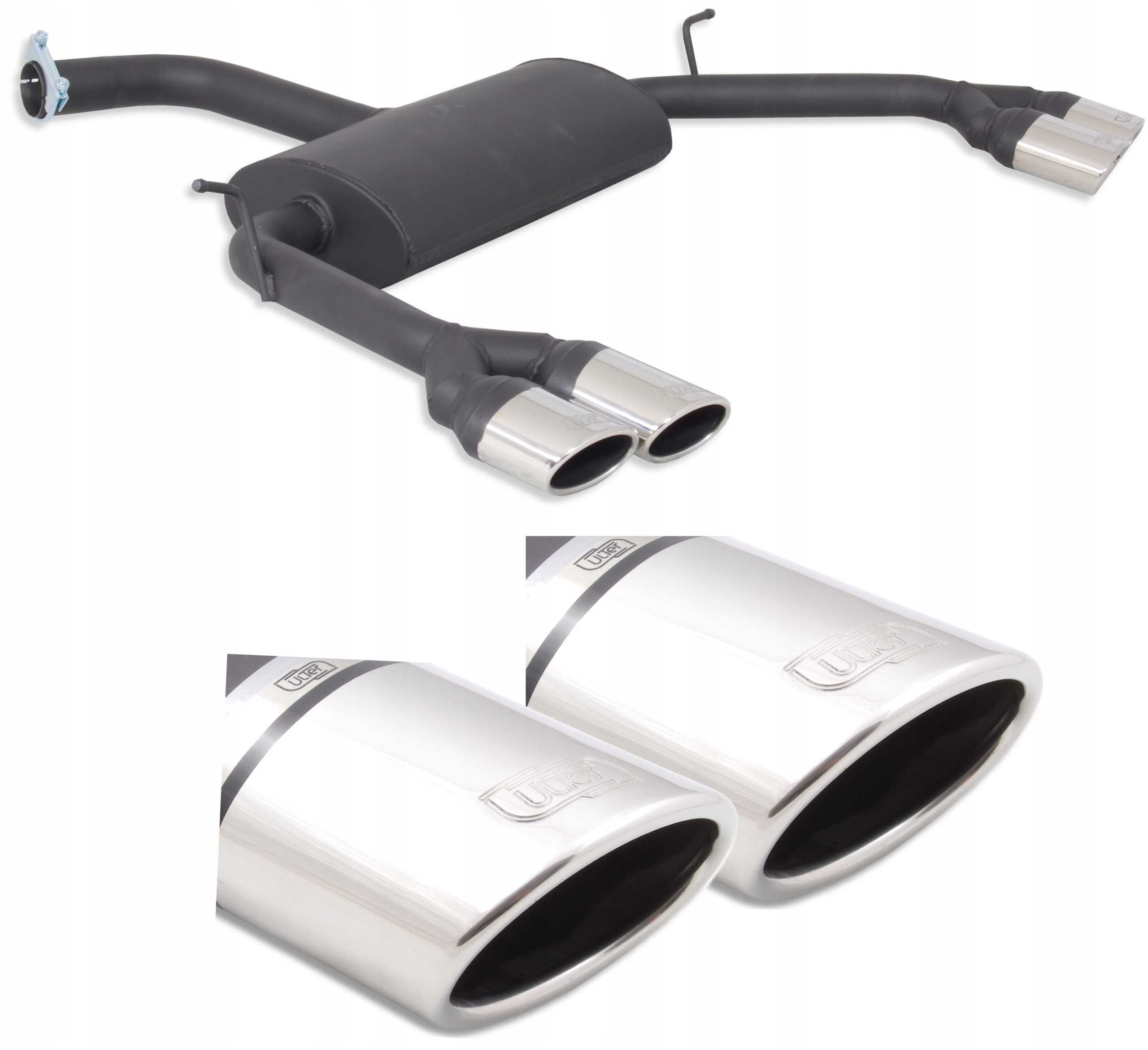 101-431/57 (1) - Спортивный глушитель AUDI A3 8V 1.8 TSI 132KW седан