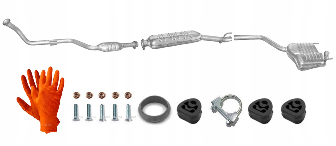 Mercedes W202 T202 C220 250 2.2D 2.5D 1993-1998 Sedan Kombi Výfukový Systém