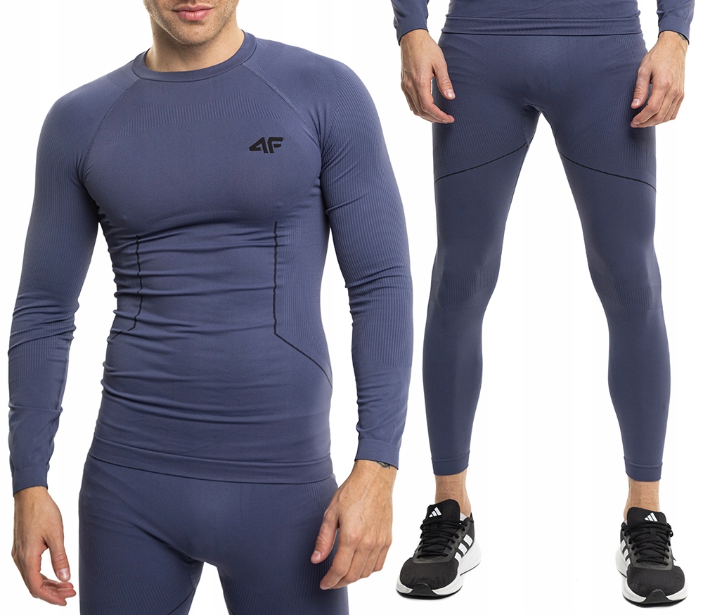 Komplet termoaktivního spodního prádla 4F Pánské elastické bezešvé 4FSkin 2XL/3XL