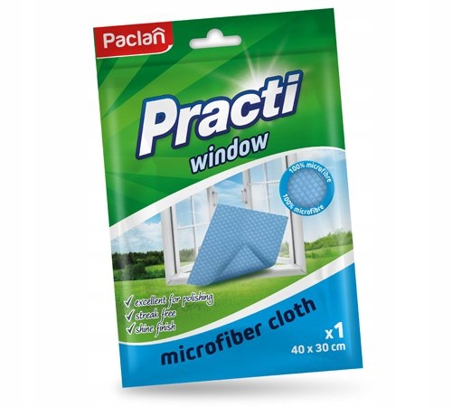 

Ścierka z mikrofibry do mycia okien Paclan