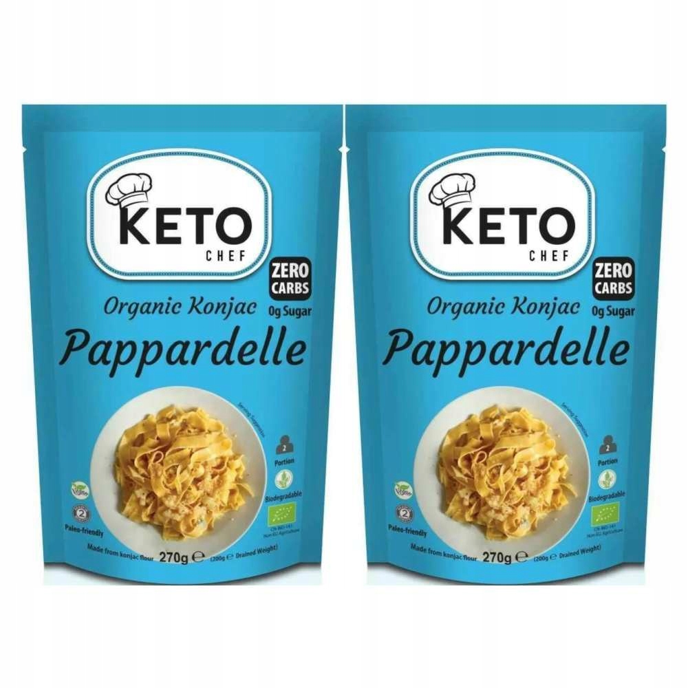 2x Makaron Keto Konjac Pappardelle Bio 200g Keto 13576441650 Allegro.pl