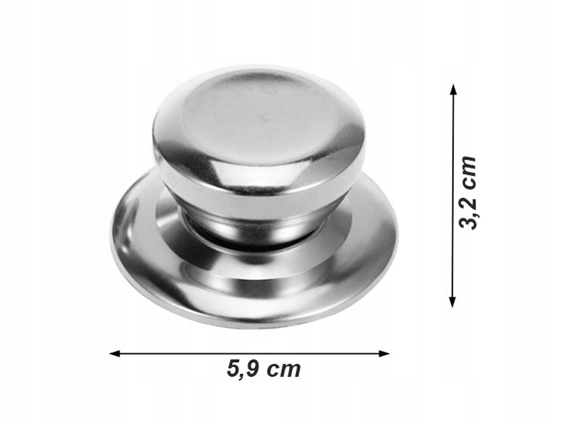 GAŁKI UCHWYTY DO POKRYWEK KOMPLET GAŁEK 2 SZT. Marka inna