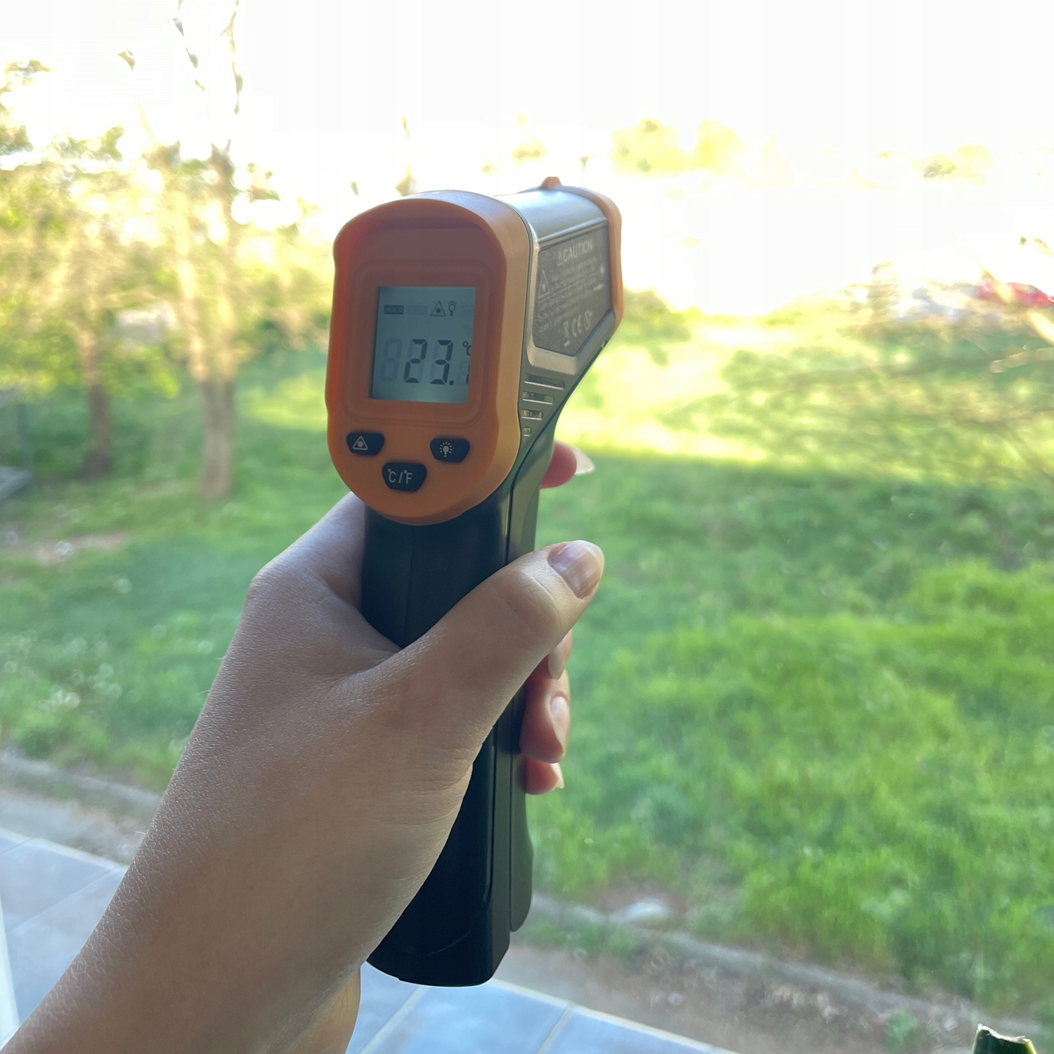 Pirometr Termometr Bezdotykowy -50 +500 Miernik Temperatury na Podczerwień Certyfikat CE