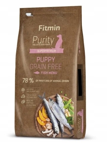 Levně Fitmin dog Purity Gf Puppy Fish 12 kg pro štěňata