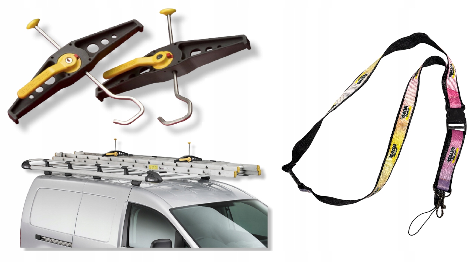 Rhino Držiak Drabínu Upevnenie Drabínu Nosič Darček Vodítko