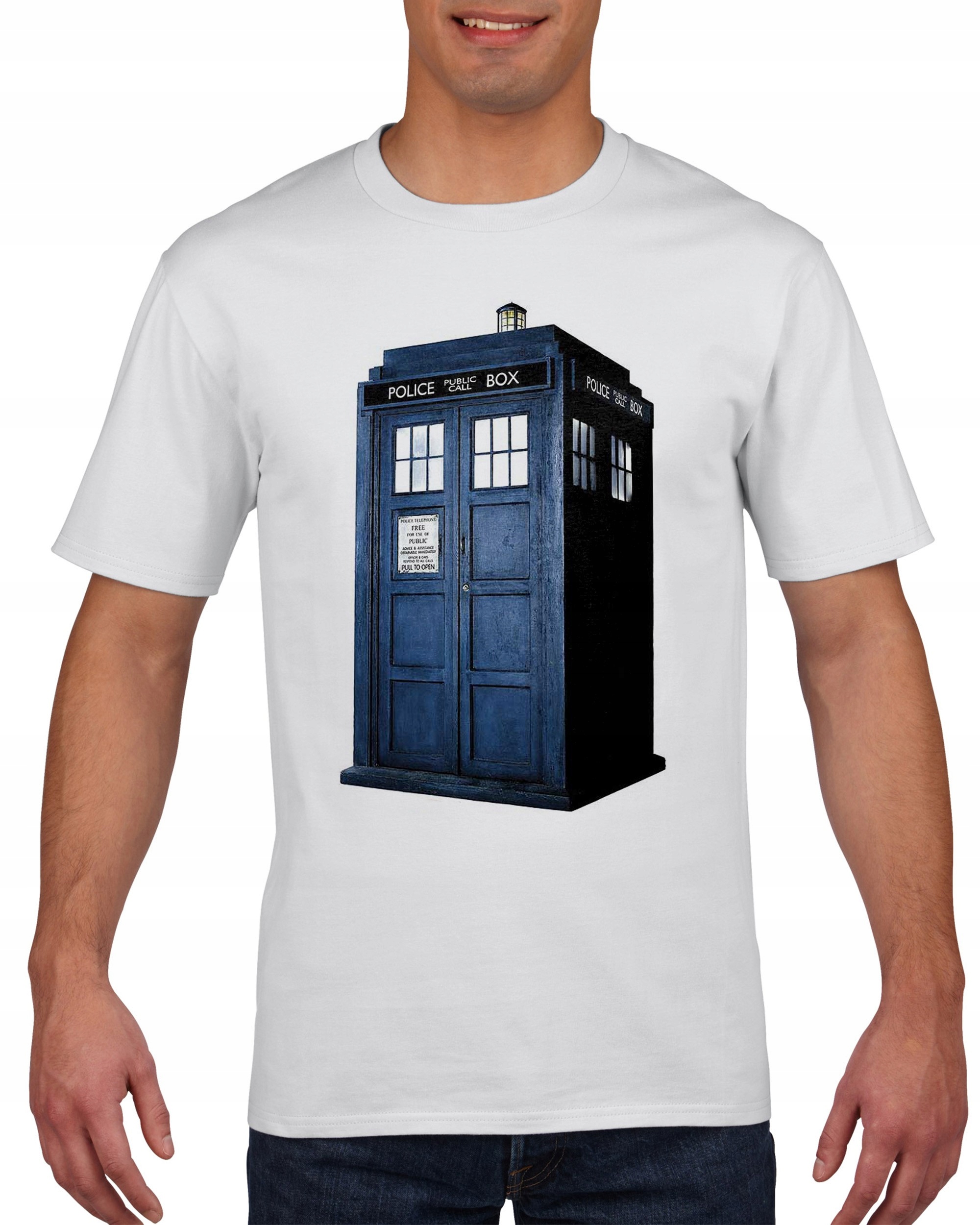 

Koszulka męska Doctor Who S