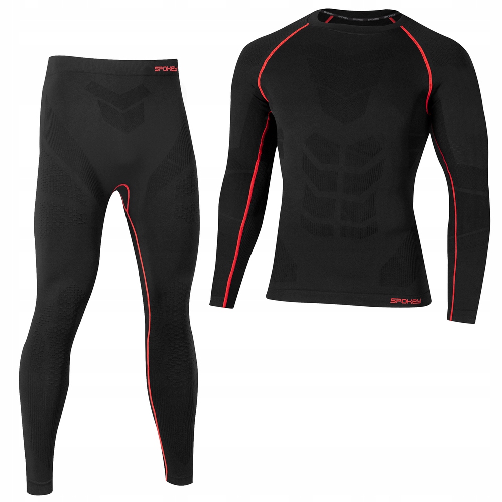 Męska Bielizna Odzież Termoaktywna Termiczna Zimowa Komplet L/XL