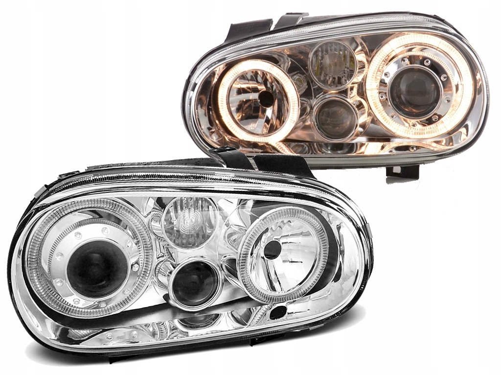 Lampy Reflektory VW GOLF IV 4 RINGI + HALOGENY Typ samochodu Samochody osobowe