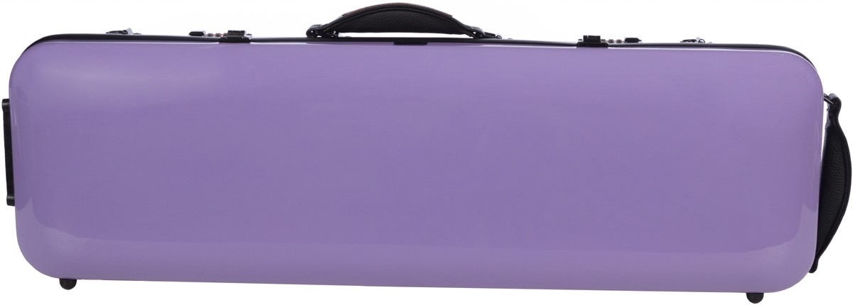 Fiberglassové houslové pouzdro Safe Oblong 4/4 M-case Fialová