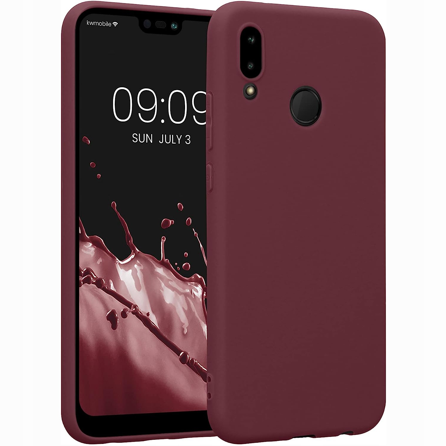 

Etui Matowe Slim do Huawei P20 Lite Szkło 9H