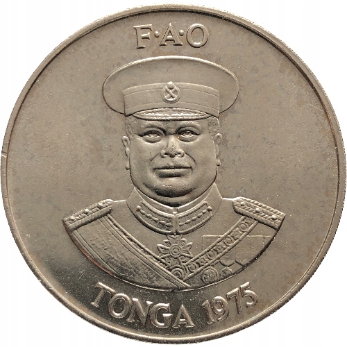 55220. Tonga, 2 pa'anga, 1975r.