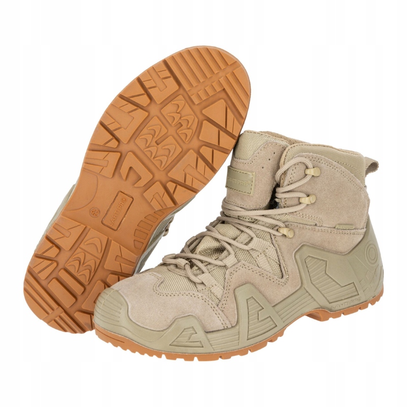 Buty robocze trzewiki zamszowe Oxford Lahti Pro L30126 beżowe 44