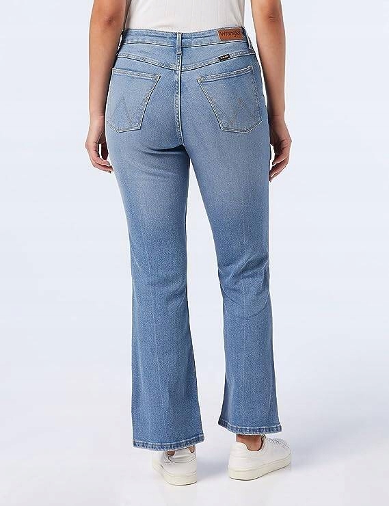 Dámské bootcut kalhoty Wrangler Bootcut Lunar Moon W20BBT30S 26/32
