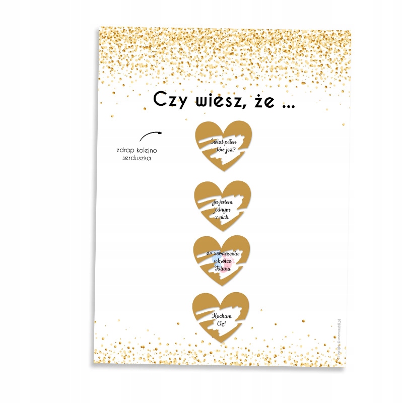 

Kartka zdrapka - będziesz Tatą ciąża