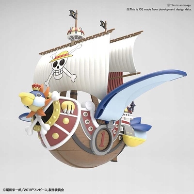 Model pro skládání One piece grand ship coll coll thousand s novým 10 cm