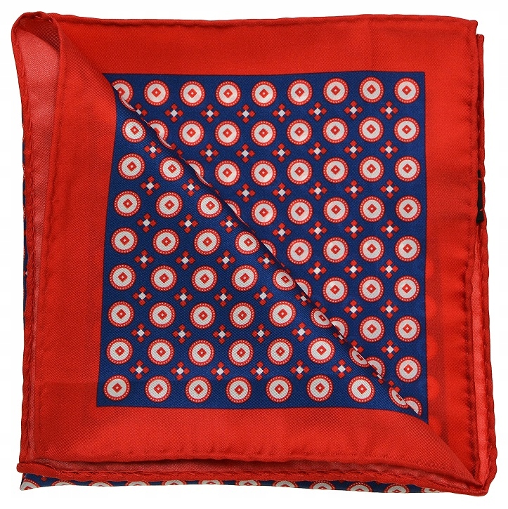 

Elegancka Poszetka męska 33x33cm szyta ręcznie