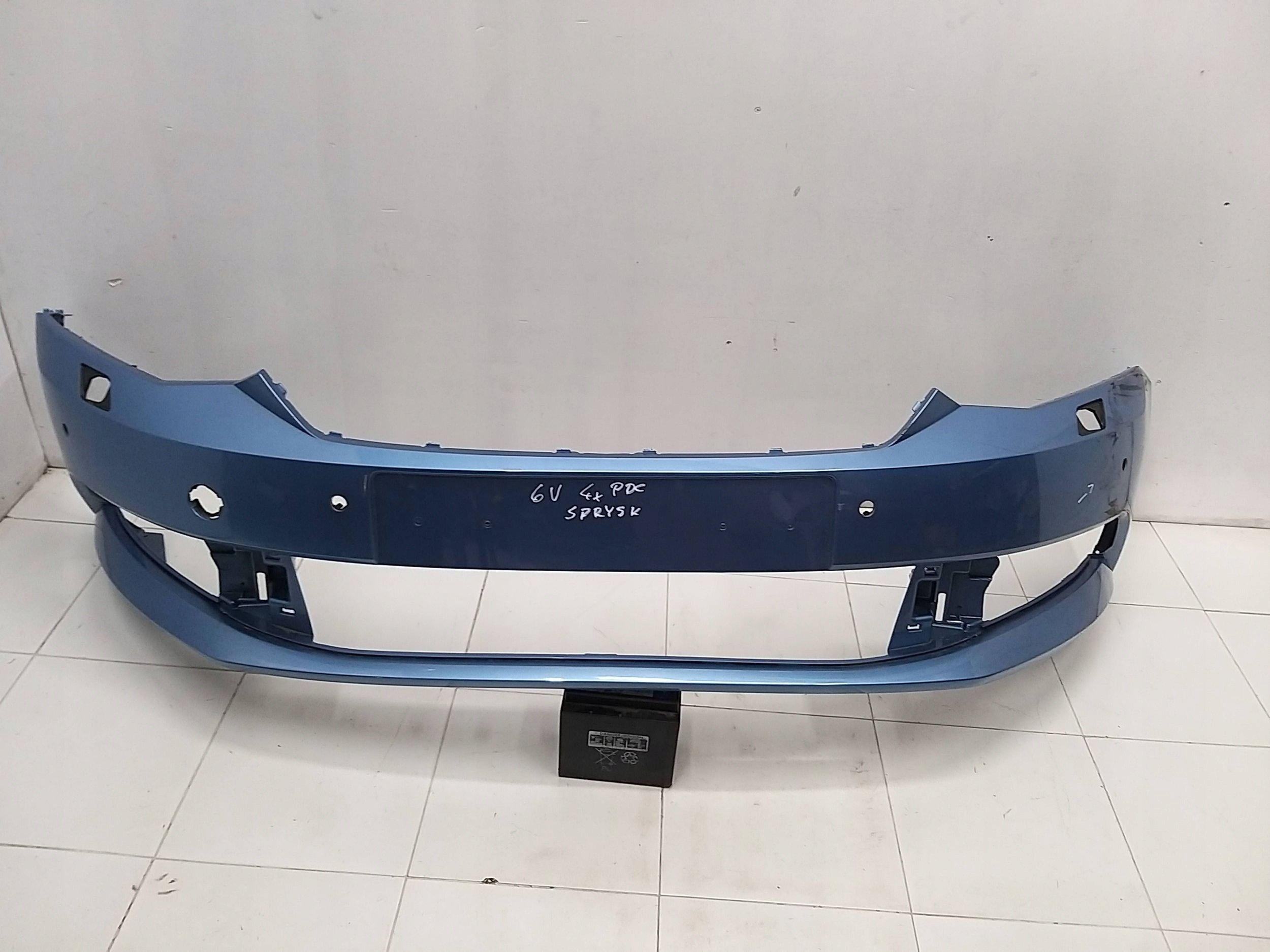 SKODA FABIA III 6V0 14R- bumper front front 6V0807221