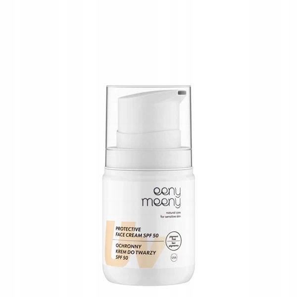 Eeny Meeny Ochronny krem do twarzy Uva Uvb Spf 50+ Pigment Free 50ml